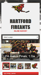 Mobile Screenshot of hartfordfireants.com