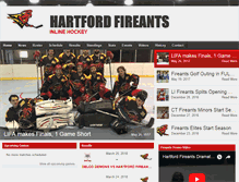 Tablet Screenshot of hartfordfireants.com